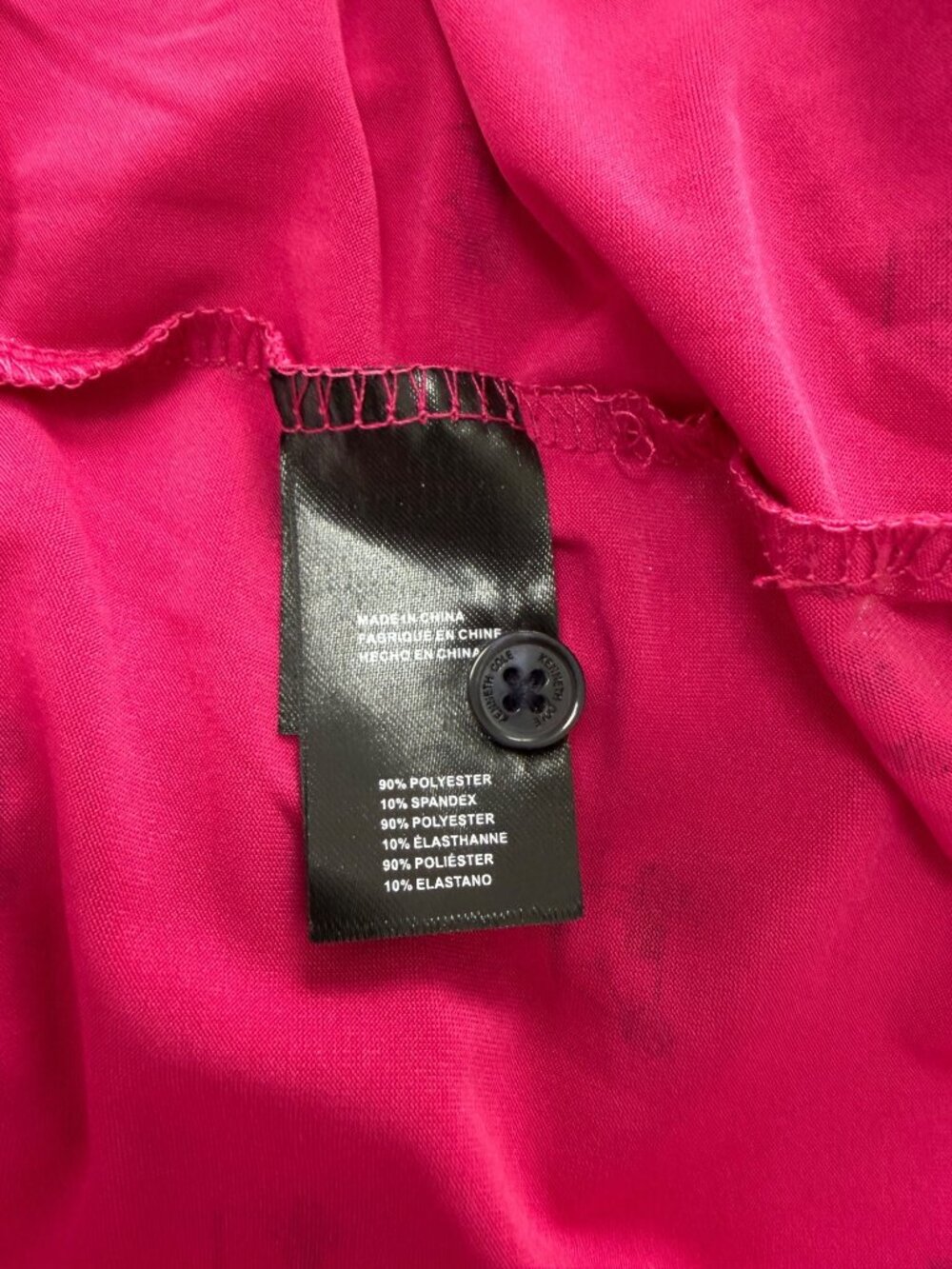Kenneth Cole Golf Polo Shirt Pink Golf Cart Print Moisture-Wicking UPF 50+, 4XL - Picture 6 of 8